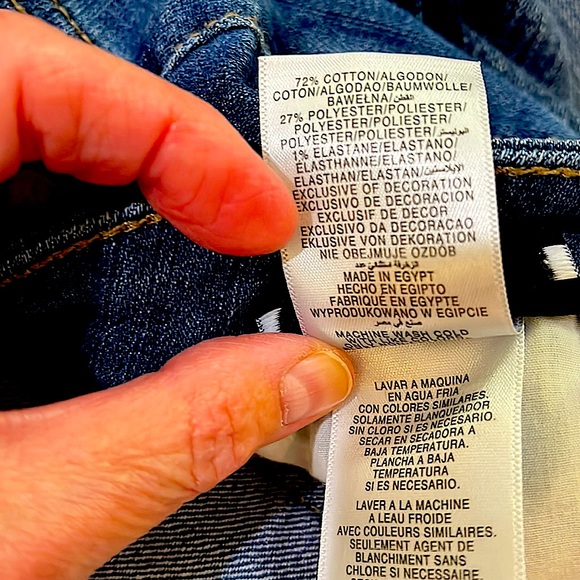 Jones New York Lexington ankle stretch jeans 18W (104) - Picture 6 of 6